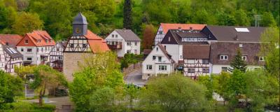 Staufenberg - Sicht auf Häuser