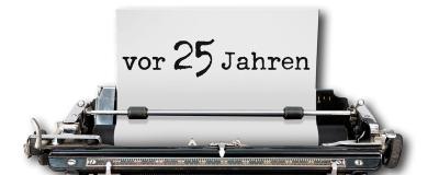 Schreibmaschine 25 Jahre