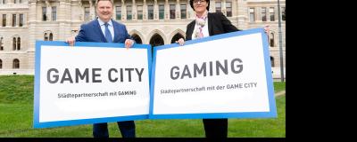 Wiens Bürgermeister Michael Ludwig und die Bürgermeisterin von Gaming, Renate Gruber