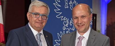 Alfred Riedl und Johannes Pressl