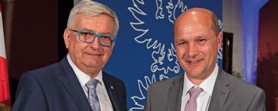 Alfred Riedl und Johannes Pressl
