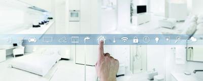 smart home control concept