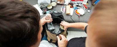 Packen für Katastrophenvorsorge