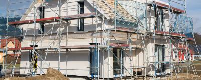 Neubau eines Einfamilienhauses