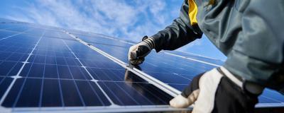 PV-Anlage wird installiert