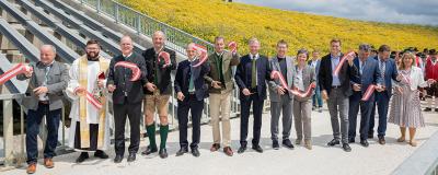 Eröffnung des größten Rückhaltebeckens Österreichs