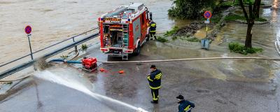Feuerwehr im Hochwassereinsatz