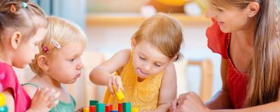Kinder im Kindergarten