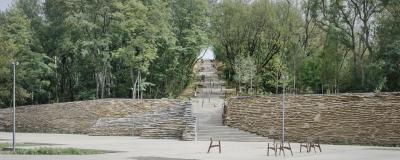 Park am Hügel des Warschauer Aufstands