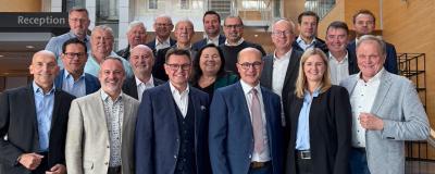 Gemeindebund-Präsident Johannes Pressl und die  Gemeindebund- Delegation in  Kopenhagen.