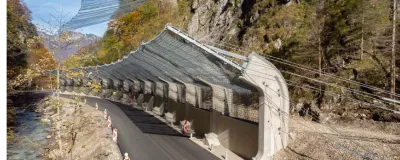 Steinschlagschutz in Radmer