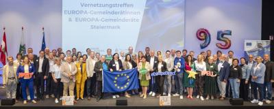 Gruppenbilder steirischen Europa-Gemeinderäte