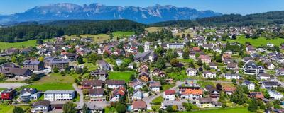 Blick auf Göfis