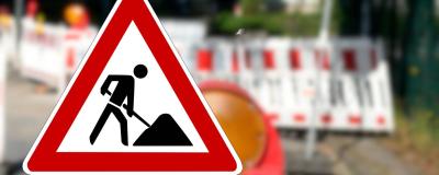 Bauarbeiten-Verkehrszeichen