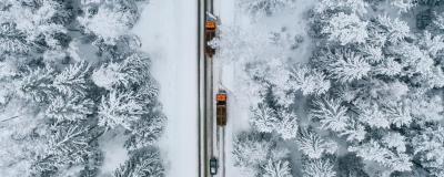 Fahrzeuge beim Winterdienst