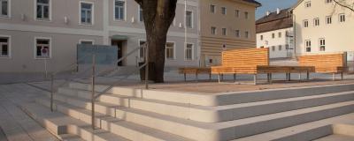 Treppen im Ortskern