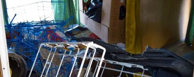 Die Messie-Problematik | Blick in eine Messie-Wohnung