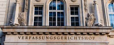 Frontaufnahme vom Verfassungsgerichtshof