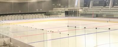 Eislaufhalle Innenaufnahme