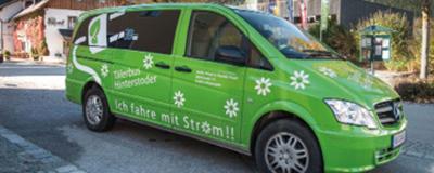 Grüne E-Van