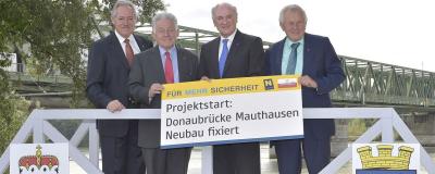 Landeshauptleute mit Bild von Projektstart