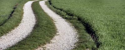 Feldweg in Oberösterreich
