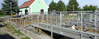 Kläranlage im ländlichen Raum in AT