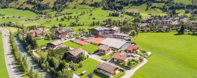 Salzburger Gemeinde von oben betrachtet
