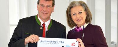 Bürgermeister Umhausen und Zoller-Frischauf