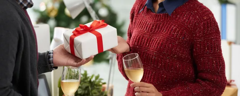 Weihnachtsgeschenk vom Chef