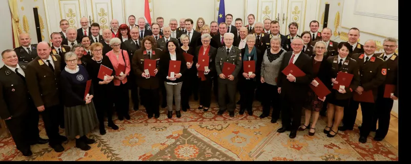 Tag des Ehrenamts - Versammlung in der Hofburg