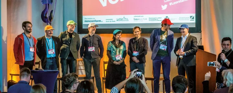 Experten bei der Podiumsdiskussion