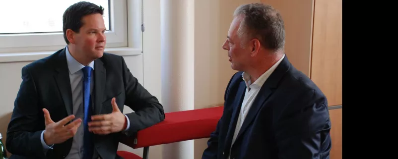 Lukas Mandl und Hans Braun