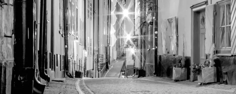 Gasse in einer Altstadt | Denkmalschutz
