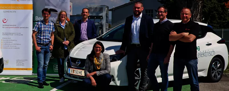 Die KELAG stellt Elektrofahrzeuge zum Testen zur Verfügung