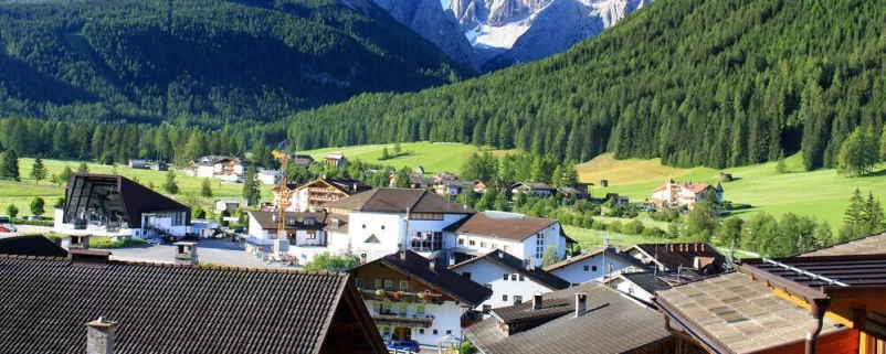 Blick auf Sexten