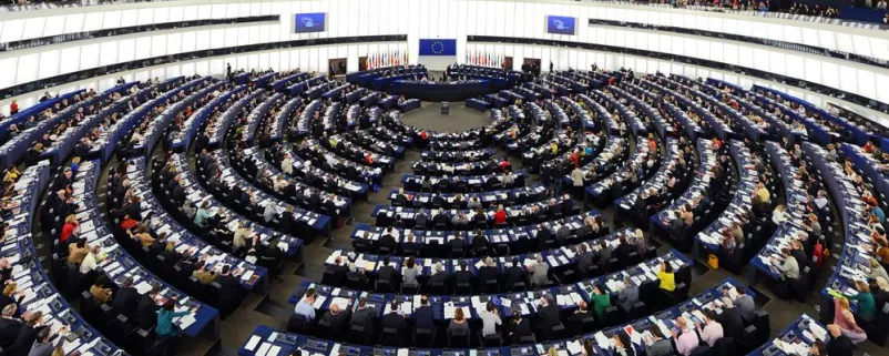 europäisches Parlament in Strassburg