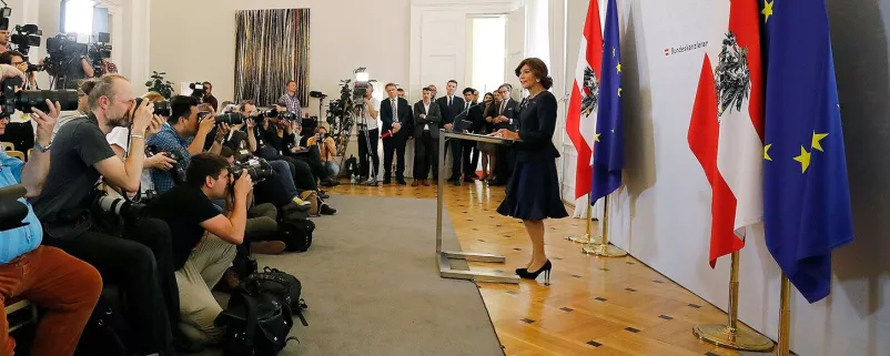Antrittspressekonferenz Brigitte Bierlein | Übergangsregierung
