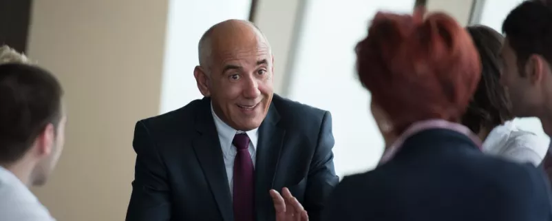 Gemeindevertreter diskutieren