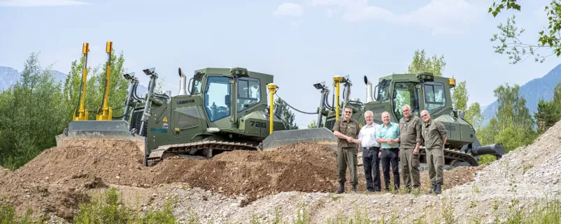 Liebherr-Planierraupe