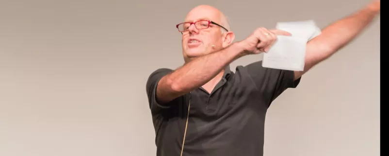 Christoph Chorherr auf einer Veranstaltung