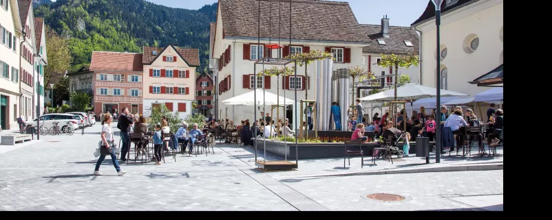 Marktstraße in Hohenems