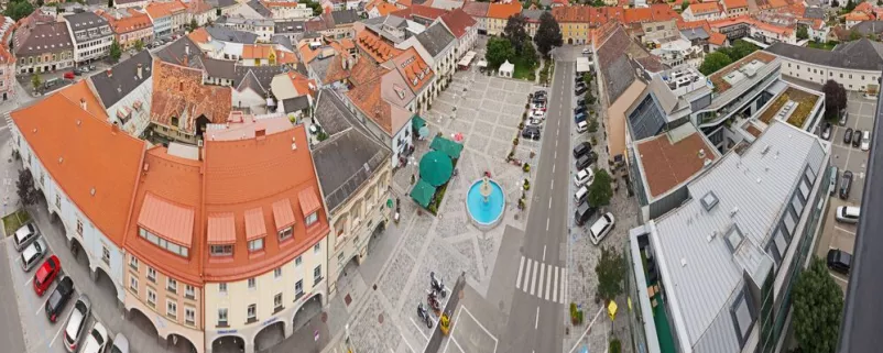 Das historische Zentrum von Judenburg.