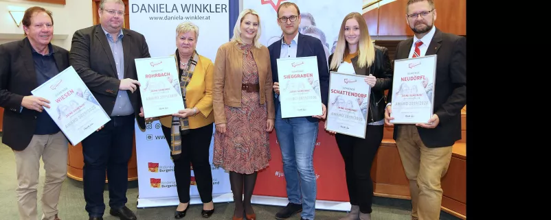 Preisverleihung Initiative „Deine Gemeinde – jung.aktiv.innovativ“