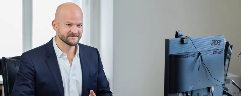 Kommunalverlag-Chef Michael Zimper