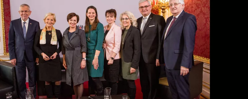 Bürgermeisterinnen beim Bundespräsidenten