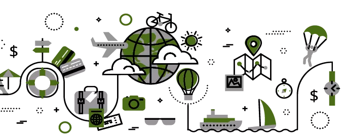 Illustration Tourismusplanung