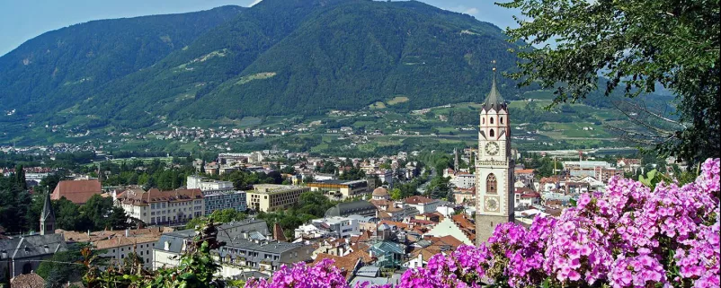 Blick auf Meran