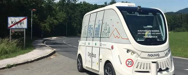 autonom fahrender Bus