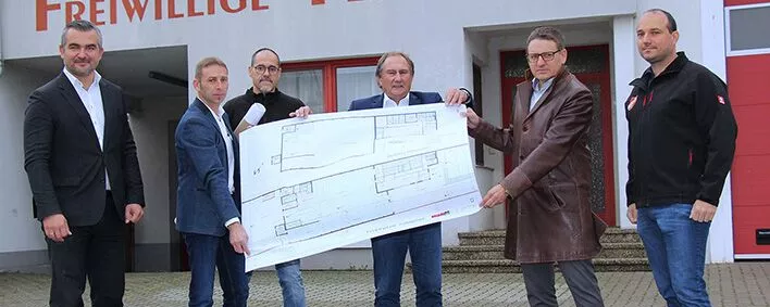 Musterbeispiel Feuerwehrhaus Zurndorf 